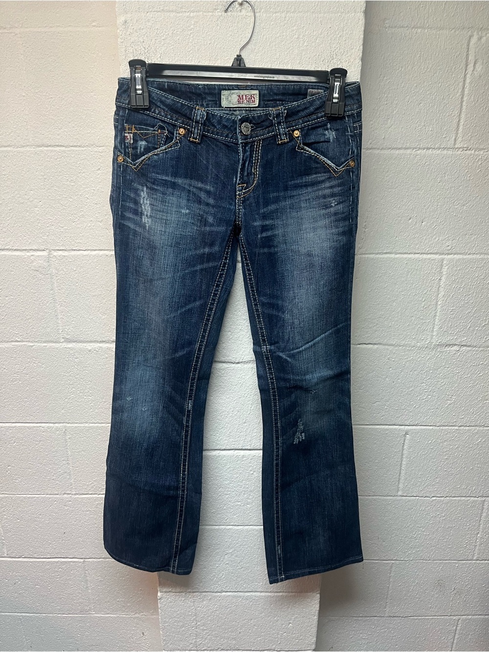 MEK Dark Blue Women's Bootcut Jeans